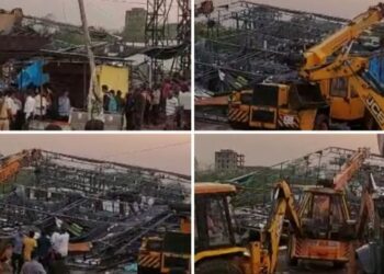 पिंपरी चिंचवडच्या देहूरोड परिसरात होर्डिंग कोसळून पाच जणांचा मृत्यू झाला..