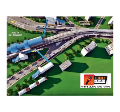 विद्यापीठ परिसरातील चार मजली उड्डाणपुलाचं काम 2024 पर्यंत पूर्ण होणार का ???