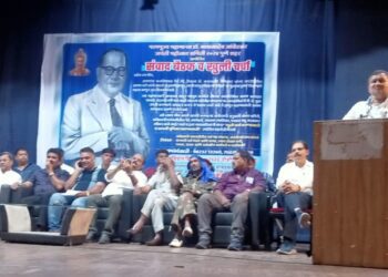 डॉक्टर बाबासाहेब आंबेडकर जयंती ही धूम धडाका डीजे वाचूनच करणार  डॉक्टर बाबासाहेब आंबेडकर जयंती वाजत गाजत करू नये याच्या विरोधात असलेली सुनील माने यांच्या तोंडाला काळे फसणार  — श्री. सचिन गुलाब गाजरमल