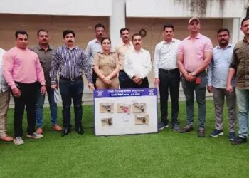 पिंपरी चिंचवड गुन्हे शाखेच्या खंडणी विरोधी पथकाची दमदार कामगिरी 5 पिस्टल 10 काडतुसे जप्त.