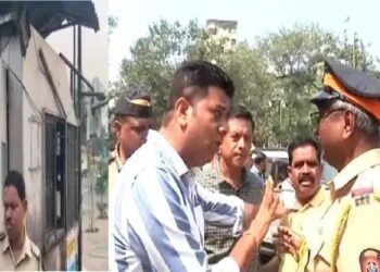 राज ठाकरेंच्या ‘त्या’ वक्तव्यानंतर मनसे कार्यकर्ते आक्रमक, मुलुंड टोल नाका पेटवला