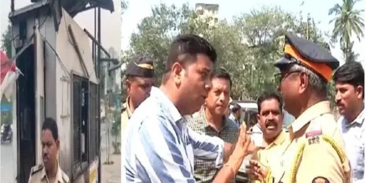 राज ठाकरेंच्या ‘त्या’ वक्तव्यानंतर मनसे कार्यकर्ते आक्रमक, मुलुंड टोल नाका पेटवला