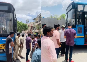 संतोष मानेची पुनरुक्ती… सेनापती बापट रोड वेताळबाबा चौकामध्ये पीएमटी बस चालकाने दारू पिऊन दहा ते पंधरा गाड्यांना उडवले स्थानिक नागरिकांनी…