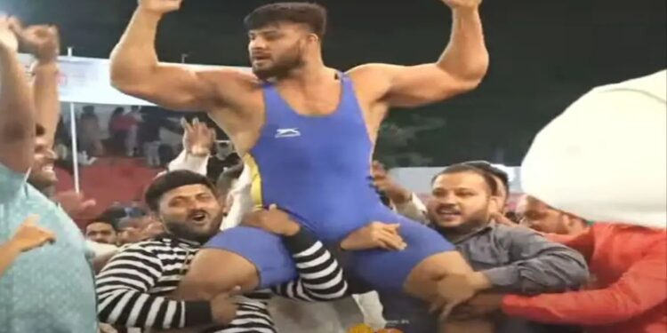 सिकंदर शेख नवा महाराष्ट्र केसरी, गतविजेता शिवराज राक्षेला दाखवलं अस्मान