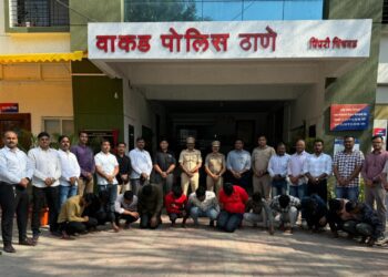 वाकड पोलीस स्टेशन तपास पथकाची धडक कामगिरी..वाकड दरोडा घालणारे रेकॉर्डवरील गुन्हेगारांना २४ तासात अटक..