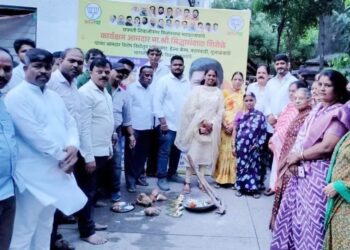 छत्रपती शिवाजीनगर विधानसभा मतदार संघात आमदार सिद्धार्थ शिरोळे यांच्या आमदार विशेष निधीतून १ कोटी ६० लाख रुपयांच्या विकास कामांचे भूमिपूजन …