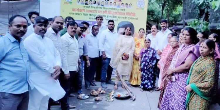 छत्रपती शिवाजीनगर विधानसभा मतदार संघात आमदार सिद्धार्थ शिरोळे यांच्या आमदार विशेष निधीतून १ कोटी ६० लाख रुपयांच्या विकास कामांचे भूमिपूजन …