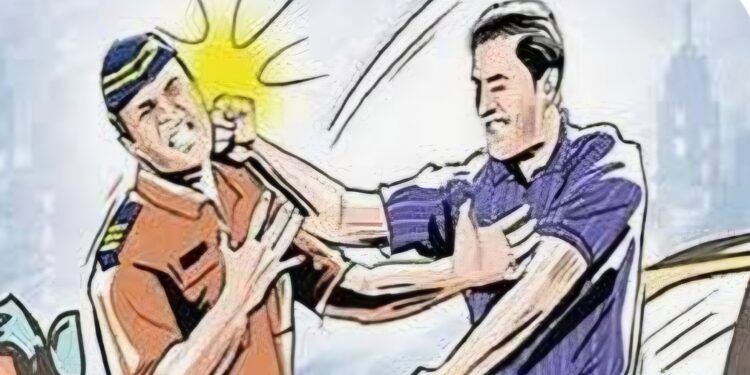 छत्रपती शिवाजी नगर मध्ये पोलीस अधिकारी सुरक्षित नाही पोलीस अधिकाऱ्यालाच बेदम मारले !!  पुण्यातील नागरिक सुरक्षित आहेत का ???