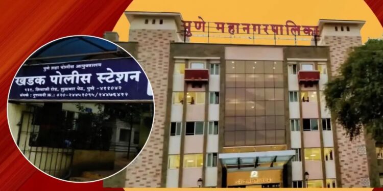 पुण्यात पालिकेचे १० कोटीचे टेंडर मिळवण्यासाठी पालिकेच्या कनिष्ठ अभियंता कडून चक्क बंदुकीचा धाक..