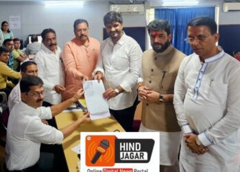 महायुतीचे ऐक्याचे शक्तीप्रदर्शन आमदार शिरोळे यांचा उमेदवारी अर्ज दाखल….