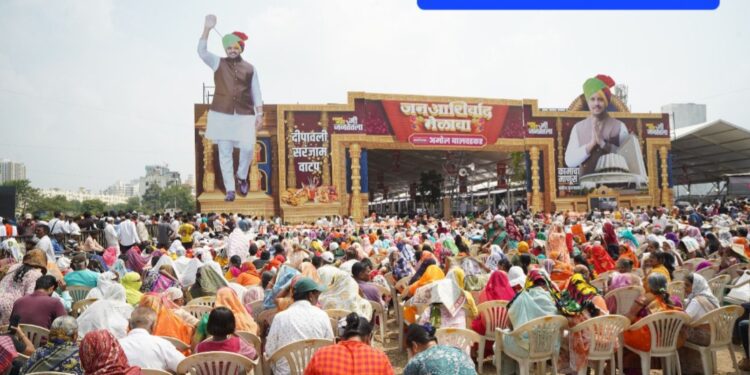 चंद्रकांत पाटलांच्या ‘कोथरूड’मध्ये भाजप नेता अमोल बालवडकर यांचे जोरदार शक्तिप्रदर्शन काहीही झालं तरी लढणार,जाहीर मेळाव्यातून चंद्रकांत पाटील यांच्याविरुद्ध बालवडकर यांनी दंड थोपटले..
