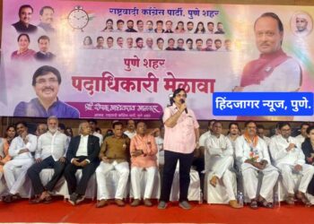 अजितदादांकडील दोन आमदारांच्या मनात नेमकं चाललंय काय ??? चेतन तुपे आणि सुनील टिंगरेंनी राष्ट्रवादीच्या मेळाव्याला मारली दांडी!!!