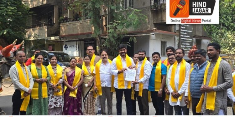 महाराष्ट्र जोशी समाज संघटनेचा  छत्रपती शिवाजीनगर येथे सिद्धार्थ शिरोळ यांना पाठिंबा जाहीर ..