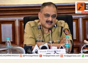 महाराष्ट्र पोलिस महासंचालक पदाचा अतिरिक्त कार्यभार मुंबई पोलिस आयुक्त विवेक फणसळकर यांच्याकडे…