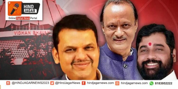 मोठी बातमी, शिंदे-फडणवीस आणि अजित पवारांची खाती ठरली, सूत्रांची माहिती