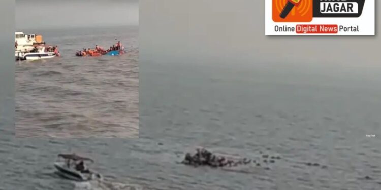 मुंबईच्या समुद्रात बोट बुडाली, एकाच मृत्यू..