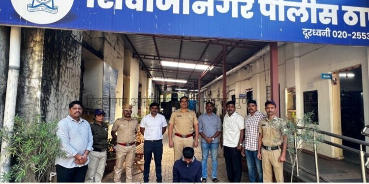प्राणघातक हल्ल्यामधील पाहिजे असलेल्या सराईत गुन्हेगारास शिवाजीनगर पोलीस ठाणे कडून जेरबंद